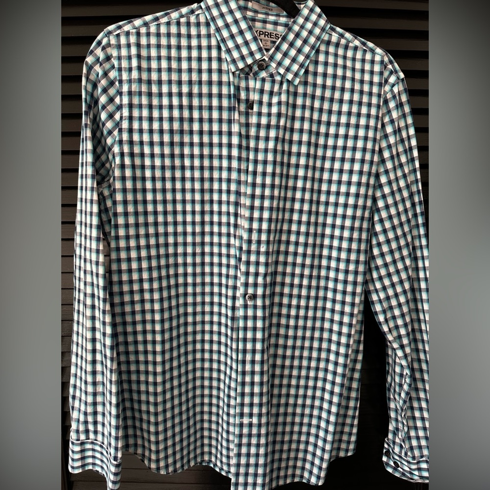 Express Slim Fit Dress Shirt size M